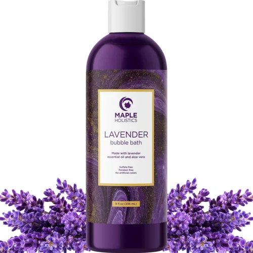 Vista 12 de Jabón de baño de burbujas de eucalipto de alta calidad, baño de burbujas para adultos sin sulfato para mujeres y hombres con aceites esenciales