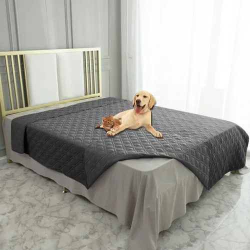 Vista 11 de Ameritex Manta Impermeable Reversible Cubierta para Cama de Perro Manta para Mascotas para Muebles Cama Sofá Sillón