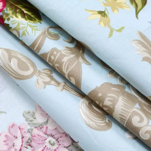 Vista 6 de FADFAY Fundas de almohada de 20 x 30 pulgadas, fundas de almohada de lujo con diseño floral de peonía, 100% algodón egipcio, 2 piezas
