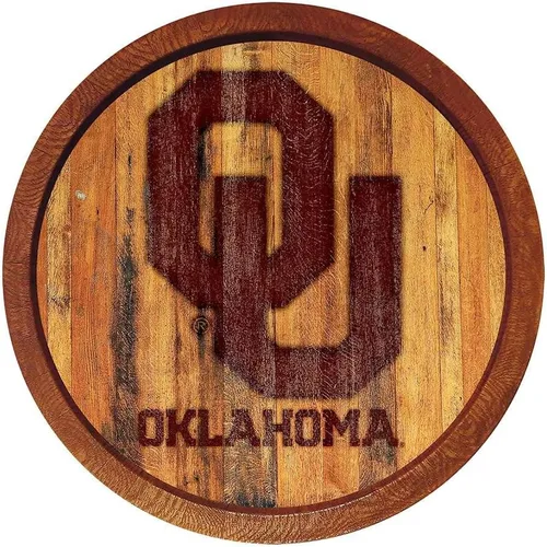 Vista 93 de The Fan Brands NCAA Alabama Crimson Tide: "Faux" - Letrero de barra del equipo deportivo, decoración para el hogar, dormitorio, garaje, oficina