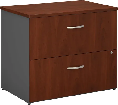 Vista 10 de Bush Business Furniture Archivador lateral Serie C en color cereza moca