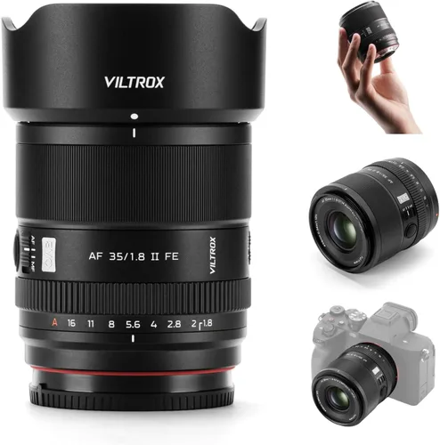 Vista 14 de VILTROX AF 0.354 in F2.8 Air E-Mount APS-C Lente Prime Ultra-Wide para Sony