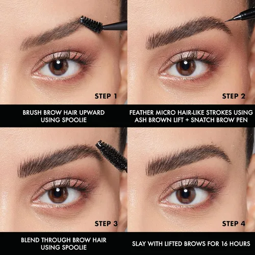 Vista 4 de Lápiz NYX Professional Makeup Lift & Snatch para cejas