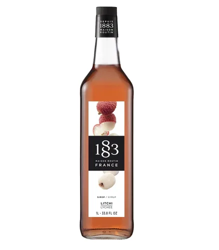 Vista 9 de 1883 Jarabe de Amaretto para bebidas, fabricado en Francia, botella de plástico de 1 litro