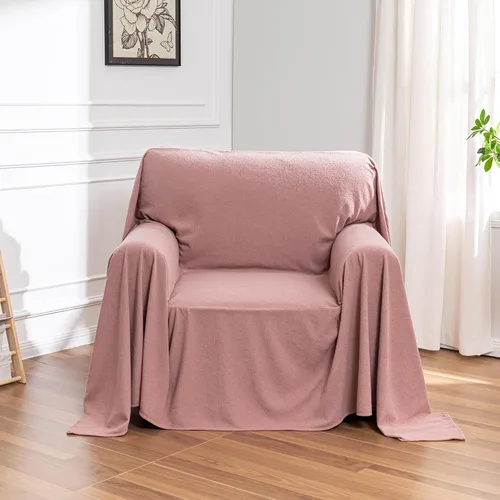 Vista 16 de MEETSKY Funda para silla reclinable, a prueba de arañazos, para gatos, fundas de sofá de gran tamaño, lavable para sofá individual, funda suave