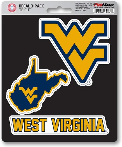 Vista 22 de FANMATS NCAA Unisex NCAA 3 Piece Decal Set