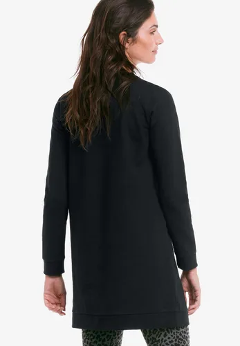 Vista 3 de Ellos Sudadera tipo túnica Love de talla grande para mujer
