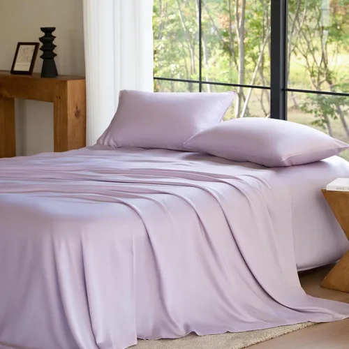 Vista 21 de Sijo AiryWeight Set de sábanas de Tencel, 100% Lyocell derivado del eucalipto, extremadamente suave, ganador de las mejores sábanas de enfriamiento
