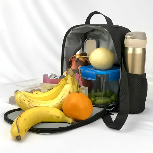 Vista 7 de KXQWB Mochila diaria de viaje con bolsa de almuerzo juego de 3 piezas mochila de anime negrodorado team gold talla única