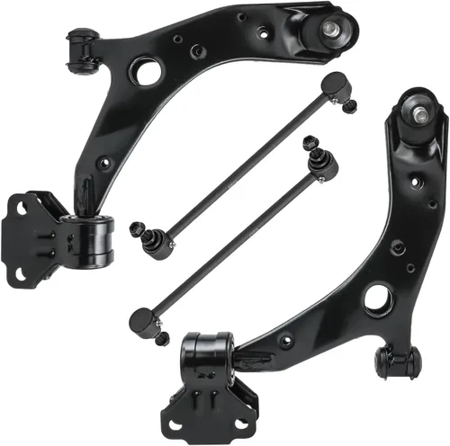 Vista 15 de Detroit Axle - 4 piezas de brazos de control traseros para Ford C-Max, Focus, Mazda 3 5, Volvo C30, C70, S40, V50, 4 brazos de control superiores e