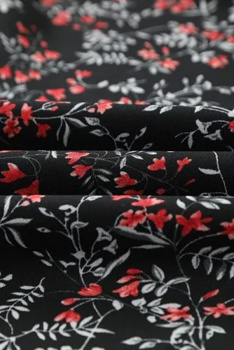 Vista 4 de Dokotoo Vestido bohemio para mujer, cuello en V profundo, conjunto de falda de 2 piezas, mangas casquillo, lazo en la cintura, vestido largo de gasa