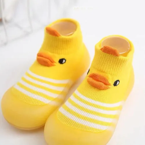 Vista 6 de Zapatos lindos de primavera y verano para niños pequeños, transpirables, con suela de goma suave, para interiores y exteriores