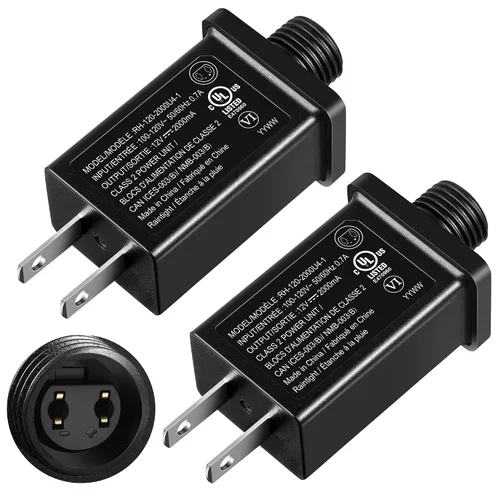 Vista 7 de 1 paquete de 12 V 2 A adaptador inflable de Navidad, unidad de potencia