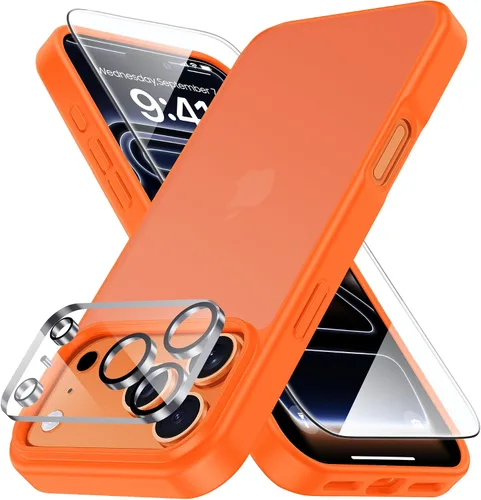 Vista 15 de Yriklso 3 en 1 Funda Magnética Fuerte para iPhone Air, 1X Protector de Pantalla + 1X Protector de Lente de Cámara, Cubierta Protectora a Prueba