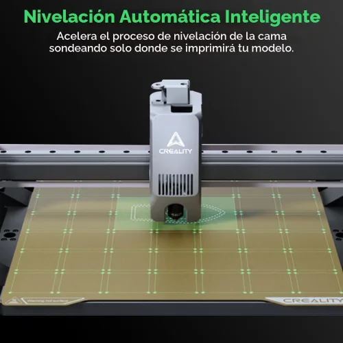 Vista 4 de Impresora 3D combinada oficial Creality K2 Impresoras 3D multicolor con CFS