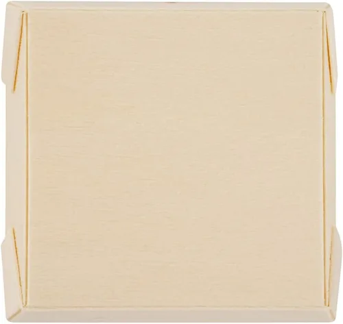 Vista 13 de Restaurantware Taipei - Moldes de madera para hornear de 3 onzas, 100 moldes desechables listos para horno, con forros de papel, recipientes
