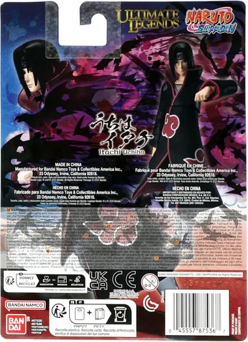 Vista 8 de Ultimate Legends - Figura de acción Naruto Itachi Uchiha (adulto) de 5 pulgadas