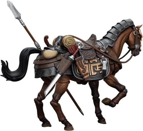 Vista 3 de JOYTOY Figuras de acción 1/18 Fuente oscura JiangHu Northern Hanland Empire Colección de caballos blindados Modelos Regalo