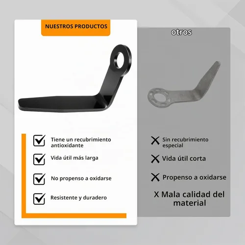 Vista 6 de Herramienta neumática Rafter Hook "L" en forma de para Senco PC0630 Hook Belt Nail Guns con 3/8" NPT Air Fitting (aluminio)
