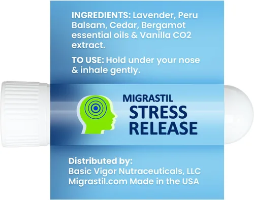Vista 7 de Migrastil Extra Strength - Inhalador de liberación de estrés y migraña extra fuerte, paquete de 2