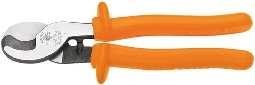 Vista 6 de Klein Tools 63050-EINS Cortador de Cable Aislado para Electricistas, Fabricado en Estados Unidos, Corta Aluminio, Cobre Suave y Cable