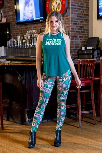 Vista 5 de Tipsy Elves Tipsy Elves - Camiseta sin mangas para mujer del Día de San Patricio 2024