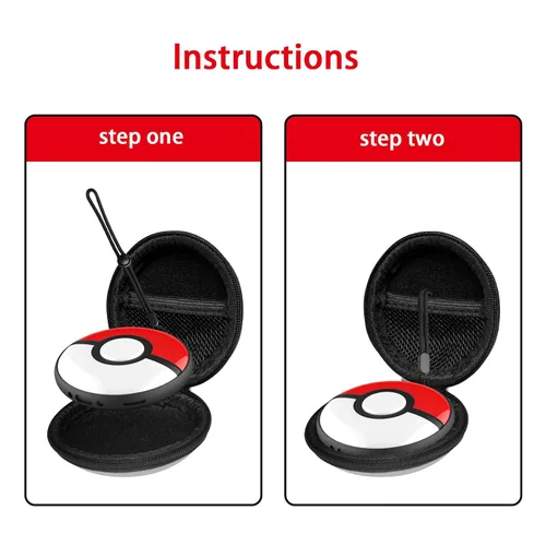 Vista 4 de Succlin Funda protectora Elf Ball, compatible con el último Pokémon Go Plus+ 2023
