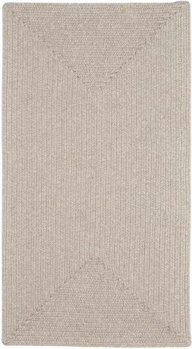 Vista 5 de Candor Blue - Alfombra trenzada de canasta de 0 pies y 12 pulgadas