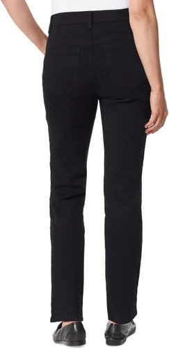 Vista 2 de Gloria Vanderbilt - Amanda - Jeans clásicos de tiro alto y corte cónico para mujer, talla petite