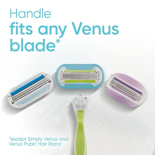 Vista 6 de Venus Extra Smooth - Mango de afeitar para mujer + 4 repuestos de cuchillas