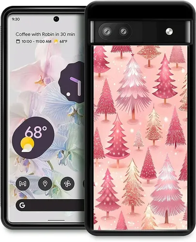 Vista 60 de Funda compatible con Google Pixel 4A 5G, Nochebuena, Google Pixel 4A 5G, delgada, suave, a prueba de golpes, TPU para mujeres y niñas, niños, funda