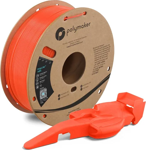 Vista 16 de Polymaker Filamento ABS Pro para impresora 3D de 0.069 pulgadas, color negro, ABS de grado de ingeniería de 2.2 lbs con alta resistencia al calor