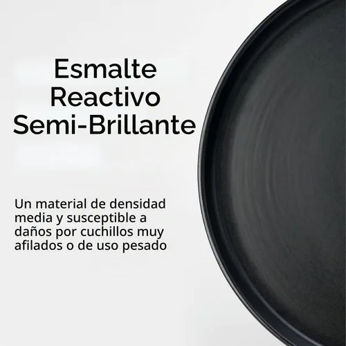 Vista 5 de ARORA SKUGGA Juego de vajilla redonda de cerámica de 16 piezas de 4, platos, platos pequeños, cuencos y tazas - Negro mate (472979)