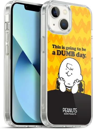 Vista 189 de Head Case Designs Funda de gel suave con licencia oficial de Peanuts Autumn Charlie Brown compatible con Apple iPhone 7 Plus/iPhone 8 Plus