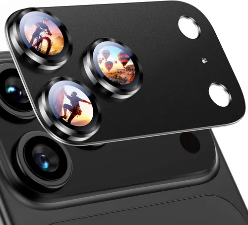 Vista 64 de Uyiton para iPhone 13 Pro/iPhone 13 Pro Max Protector de Lente de Cámara, [Fuerte Adhesión] [Protección contra Caídas] Cubierta de Cámara Posterior