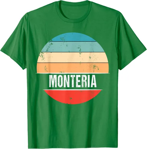 Vista 3 de Camiseta Montería Colombia City Trip, Negro