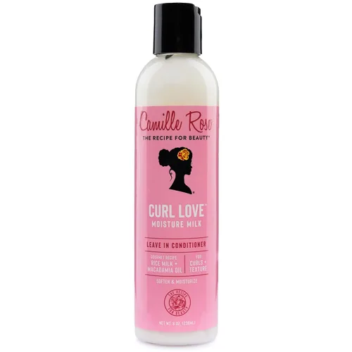 Vista 5 de Leche humectante Camille Rose para risos naturales, 8 onzas, Paquete de 1