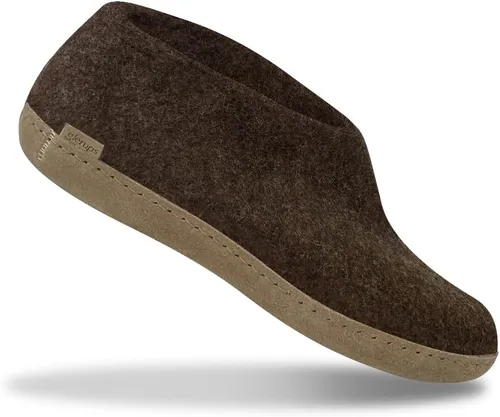 Vista 2 de A-02 - pantuflas unisex, marrn