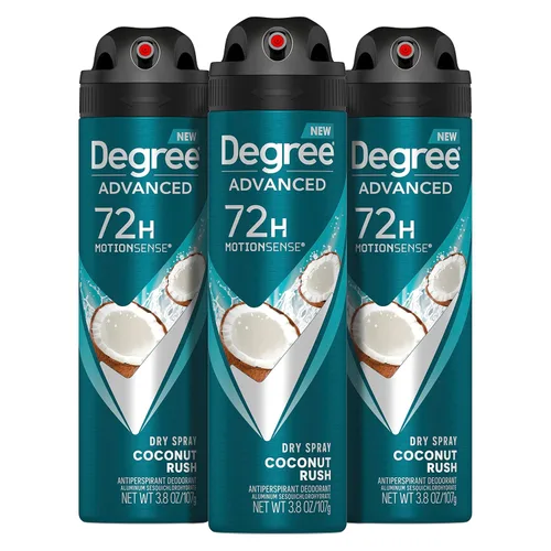 Vista 16 de Degree Men Desodorante Antitranspirante Avanzado en Aerosol Seco Adventure Protección de 72 Horas contra el Sudor y el Olor para Hombres