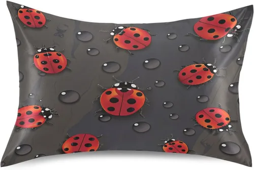 Vista 17 de Fundas de almohada Blueangle con diseño de rayas de béisbol – Fundas de almohada suaves y transpirables – Lavables a máquina – Fundas de almohada