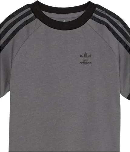 Vista 2 de adidas Originals Camiseta de 3 rayas Adicolor para niño
