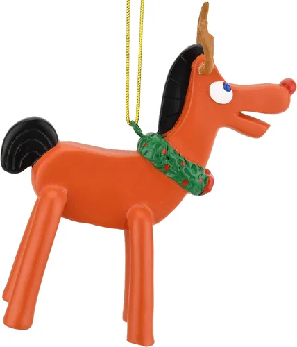 Vista 3 de Tree Buddees Rudolph Pokey - Adorno navideño de edición limitada, descontinuado