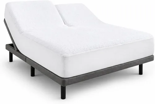 Vista 10 de Protector de colchón 100% impermeable tamaño individual, funda de rizo de algodón de alta calidad con bolsillos profundos elásticos, lavable a
