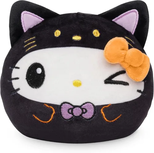 Vista 11 de TeeTurtle Sanrio My Melody and Kuromi - Peluche reversible de 4 pulgadas Ángel y Diablo Mi Melodía y Kuromi