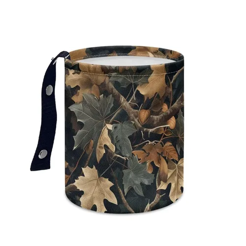 Vista 42 de Papelera portátil con bandera de Estados Unidos, reutilizable, impermeable, multiusos, organizador de coche, artículos esenciales para viajes por