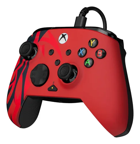 Vista 7 de Turtle Beach Rematch Advanced Wired Gaming Controller Licensed for Xbox Series X S, Xbox One, Windows PC - Colorful, Remappable Buttons, Hair