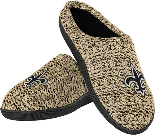 Vista 13 de FOCO NFL - Pantuflas para hombre con suela Cupsole tejidas en poliéster