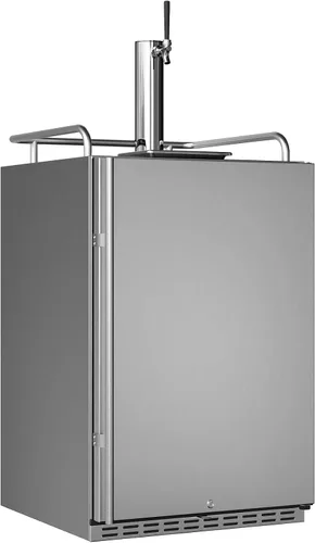 Vista 8 de EdgeStar BR7001SSOD Refrigerador de conversión de Kegerator para exteriores de tamaño completo integrado - Acero inoxidable