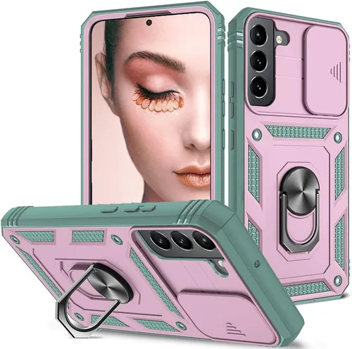 Vista 23 de Funda para Samsung Galaxy Note 20 Ultra 5G con ranura para tarjetero de cámara deslizante, grado militar, resistente, a prueba de golpes, funda