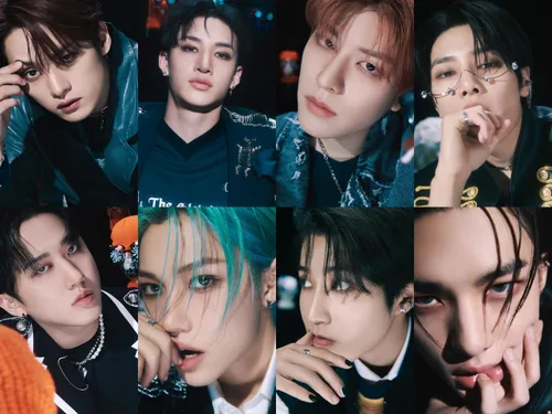 Vista 8 de Stray Kids -Star Rock-Star 8th Mini Album Standard 2 Versión SET CD+1p Panorama Mini Póster en Paquete+60p PhotoBook+1p PhotoCard+1p Unidad
